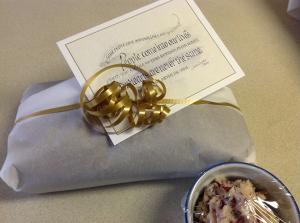 Pumpkin Bread and Berry Butter given with Greeting Card